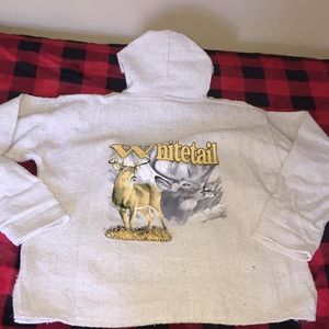 Poncho Sweater with hoodie